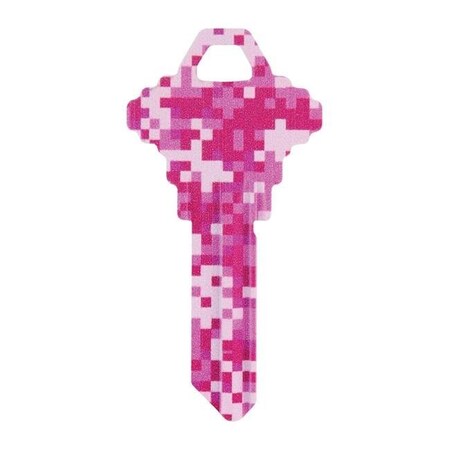 Hillman Hillman 5933502 Wackey Digital Camo House & Office Blank 68 & SC1 Single Sided Universal Key - Pack of 6 5933502